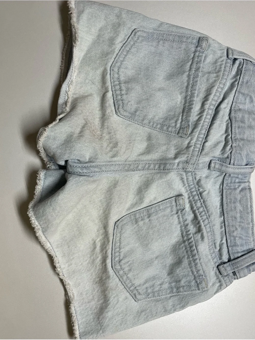 Old Navy Light Blue Denim Girls Shorts